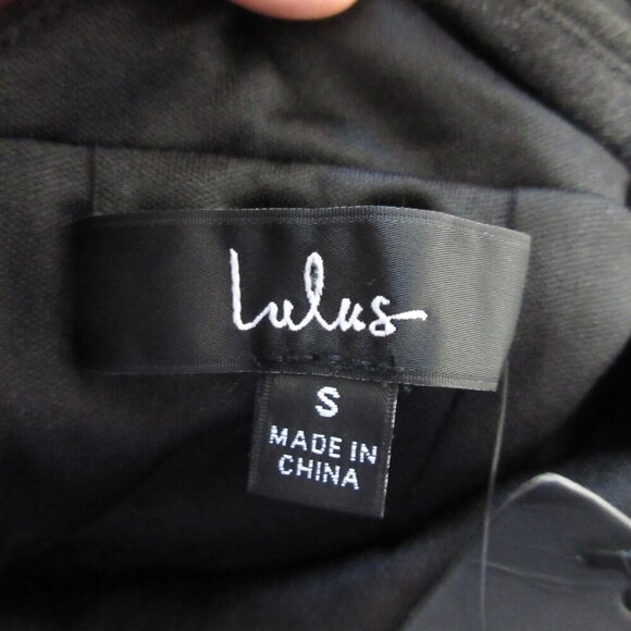 Lulus One Shoulder Mermaid Maxi Dress S Black Evening Gown Party Luxury Prom 616 - Picture 4 of 14